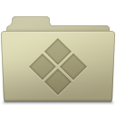 Windows Folder Ash Icon 128x128 png